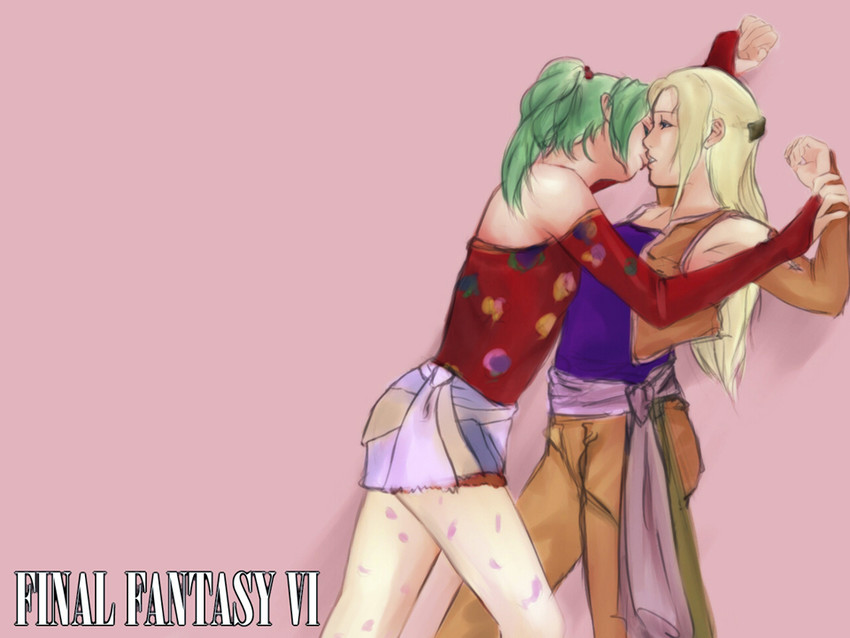 terra branford and celes chere (final fantasy and 1 more) drawn by kou_(pixiv78108)