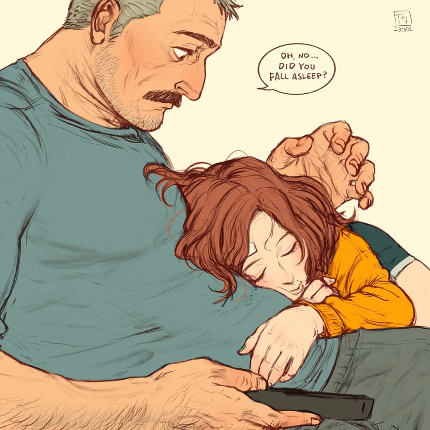 aaron gruber and madison (original) drawn by o_natsuo88