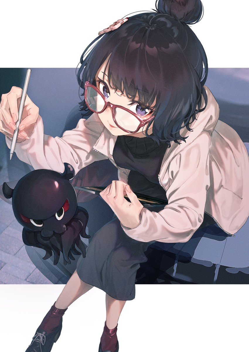 katsushika hokusai and tokitarou (fate and 1 more) drawn by rolua