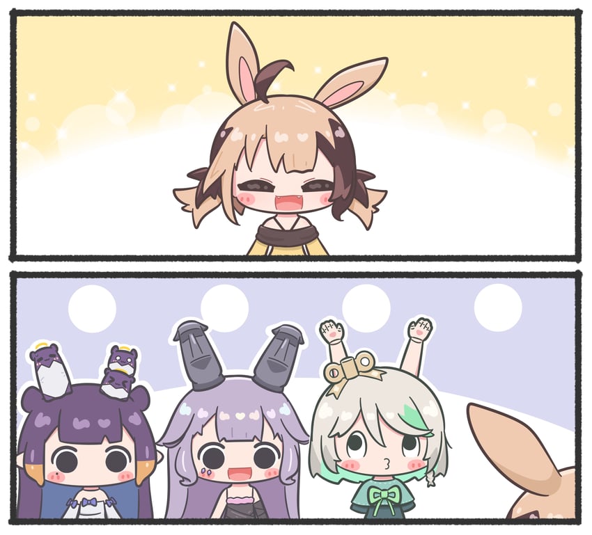 ninomae ina'nis, takodachi, koseki bijou, gigi murin, cecilia immergreen, and 4 more (hololive and 2 more) drawn by mpien