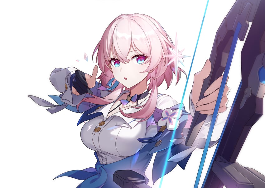 march 7th (honkai and 1 more) drawn by wawako_mama