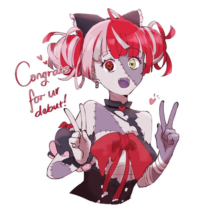 kureiji ollie (hololive and 1 more) drawn by yuikannon