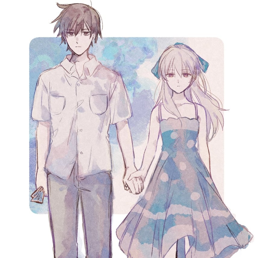 yin and hei (darker than black) drawn by machi_(uqyjee)