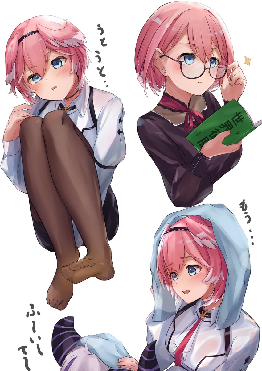 la+ darknesss and takane lui (hololive) drawn by skk_sakaka