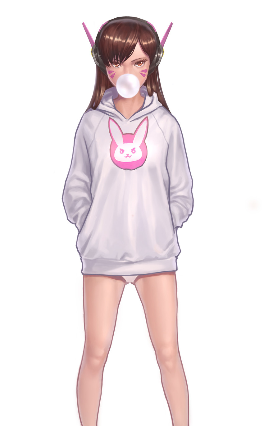 d.va (overwatch and 1 more) drawn by yellow2x