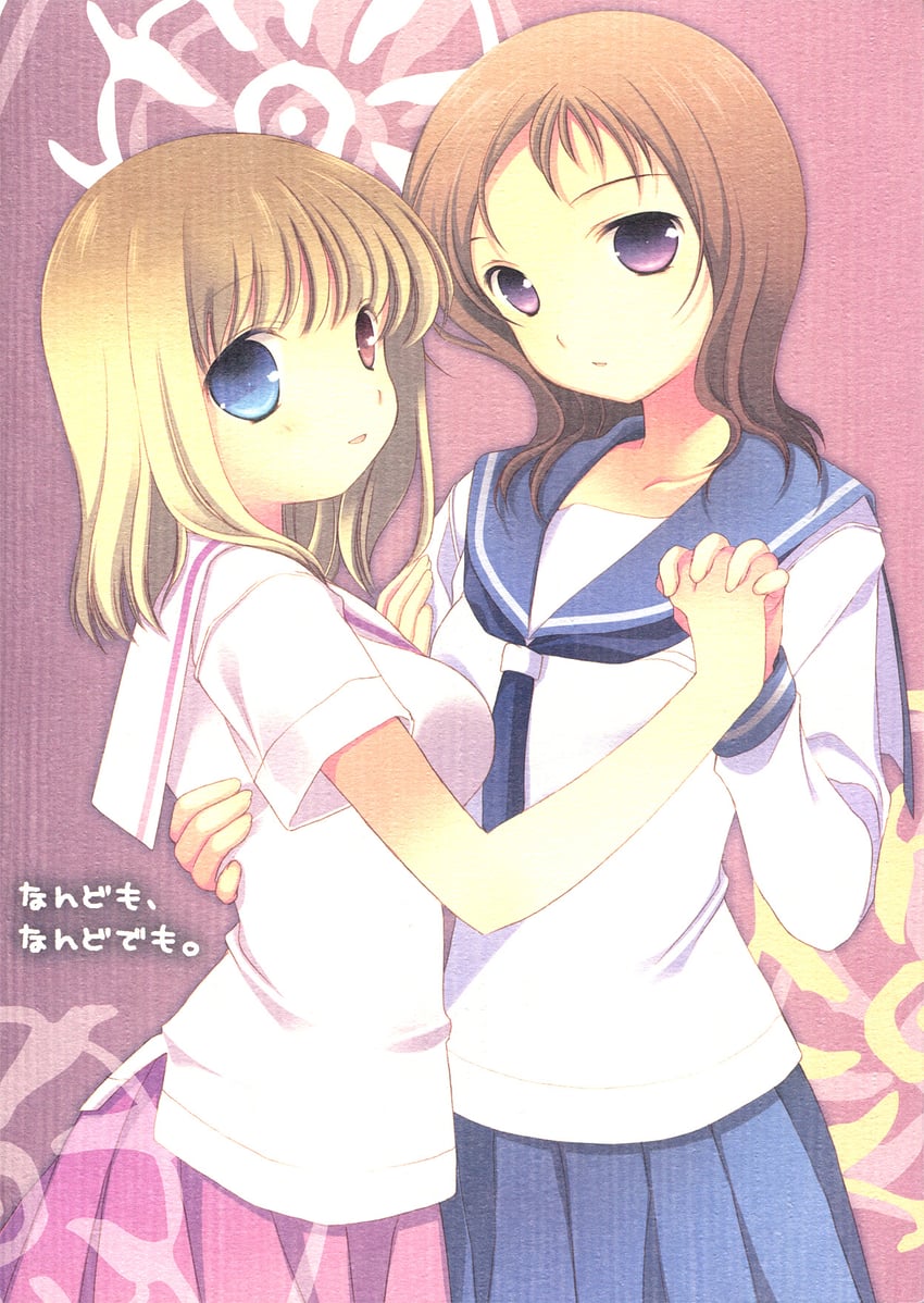 takei hisa and fukuji mihoko (saki) drawn by tokumi_yuiko