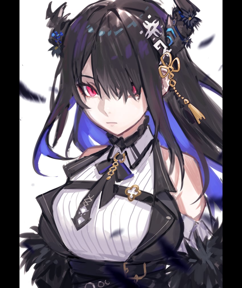 nerissa ravencroft (hololive and 1 more) drawn by maplesights