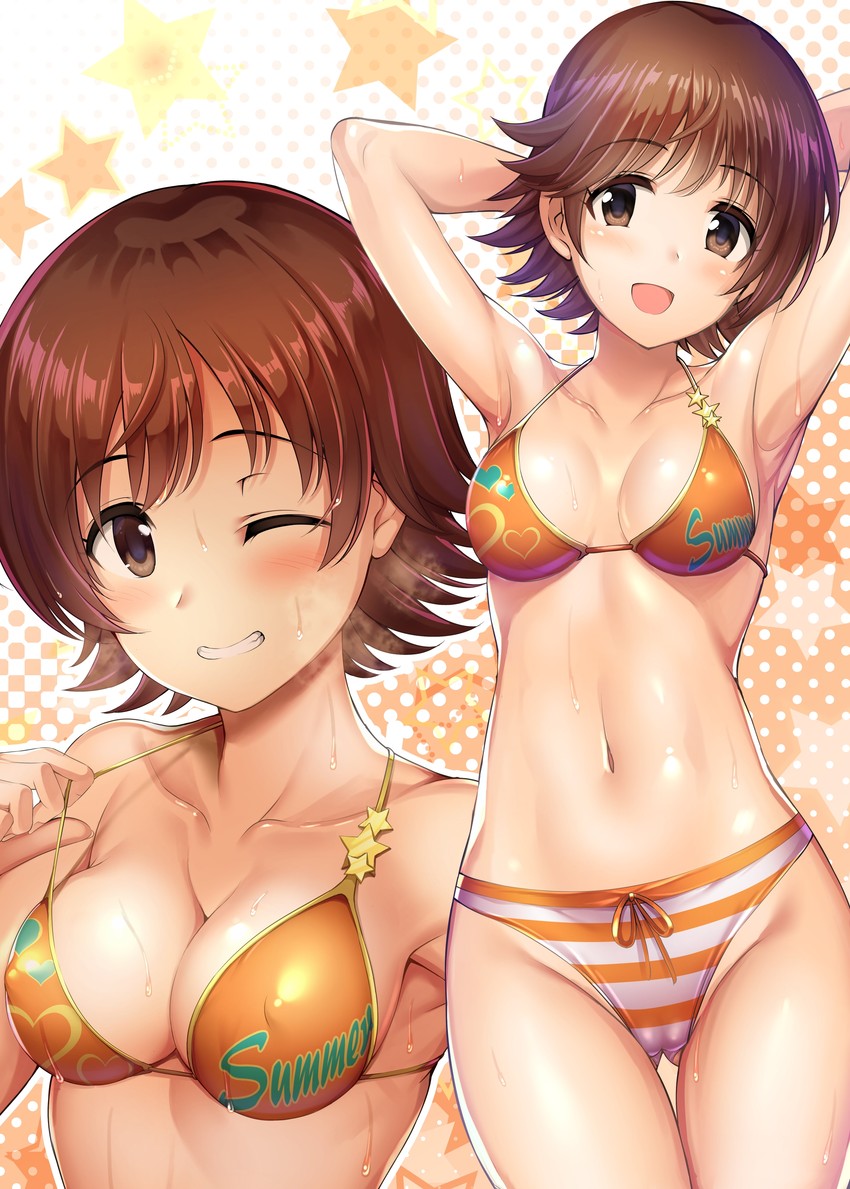 honda mio (idolmaster and 1 more) drawn by ment