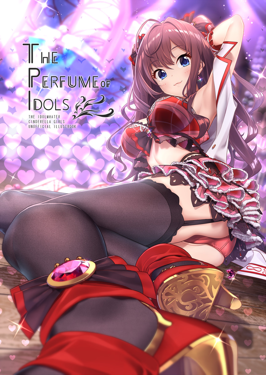 ichinose shiki (idolmaster and 1 more) drawn by baffu