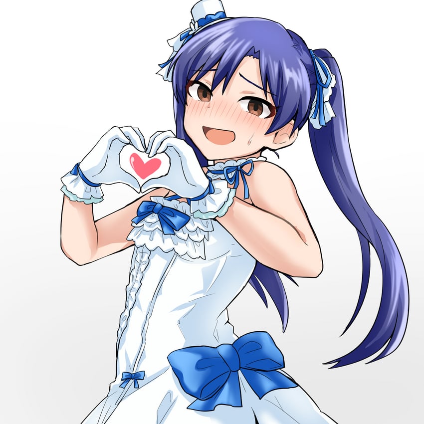 kisaragi chihaya (idolmaster and 2 more) drawn by koubashiifuna