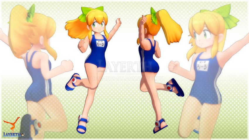 roll (mega man) drawn by layerth