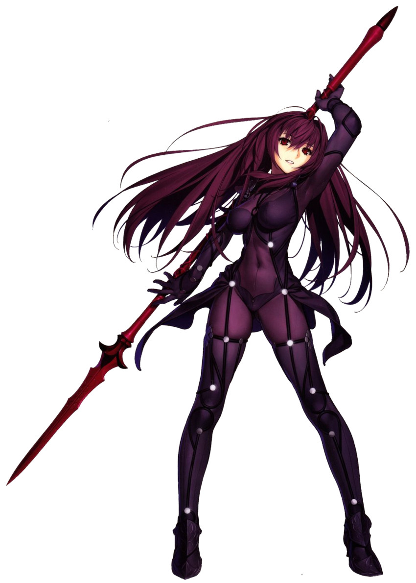 scathach (fate and 2 more) drawn by koyama_hirokazu