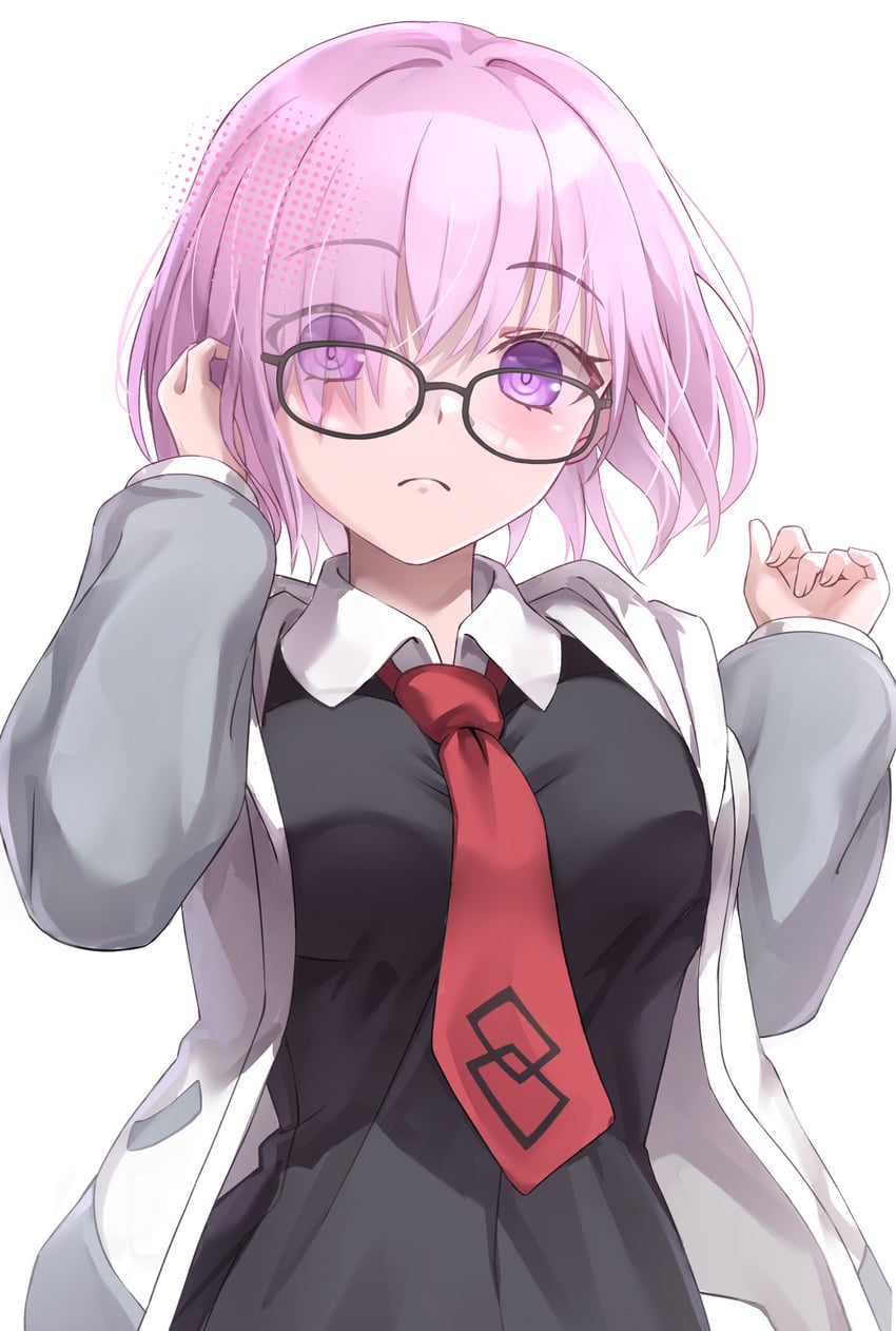 mash kyrielight (fate and 1 more) drawn by umeo_(pixiv51103813)