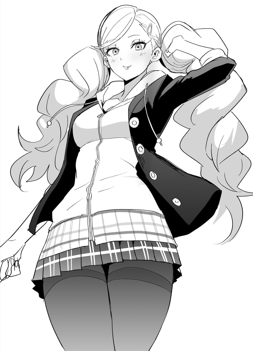 takamaki anne (persona and 1 more) drawn by clash_kuro_neko