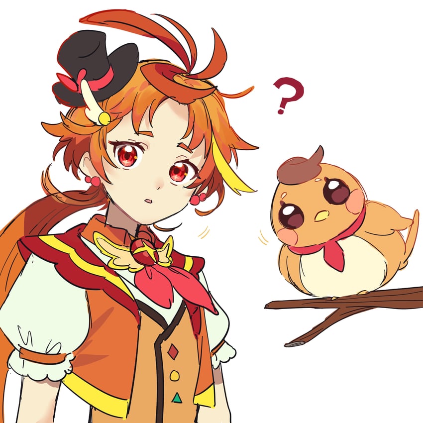 yuunagi tsubasa and cure wing (precure and 1 more) drawn by zassou_(taitakoiri)