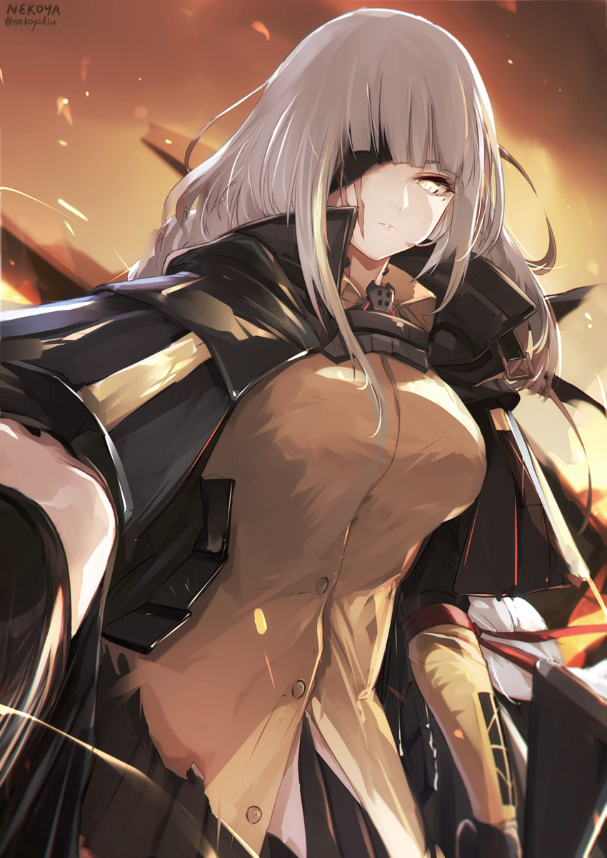 m16a1 (girls' frontline) drawn by nekoya_(liu)