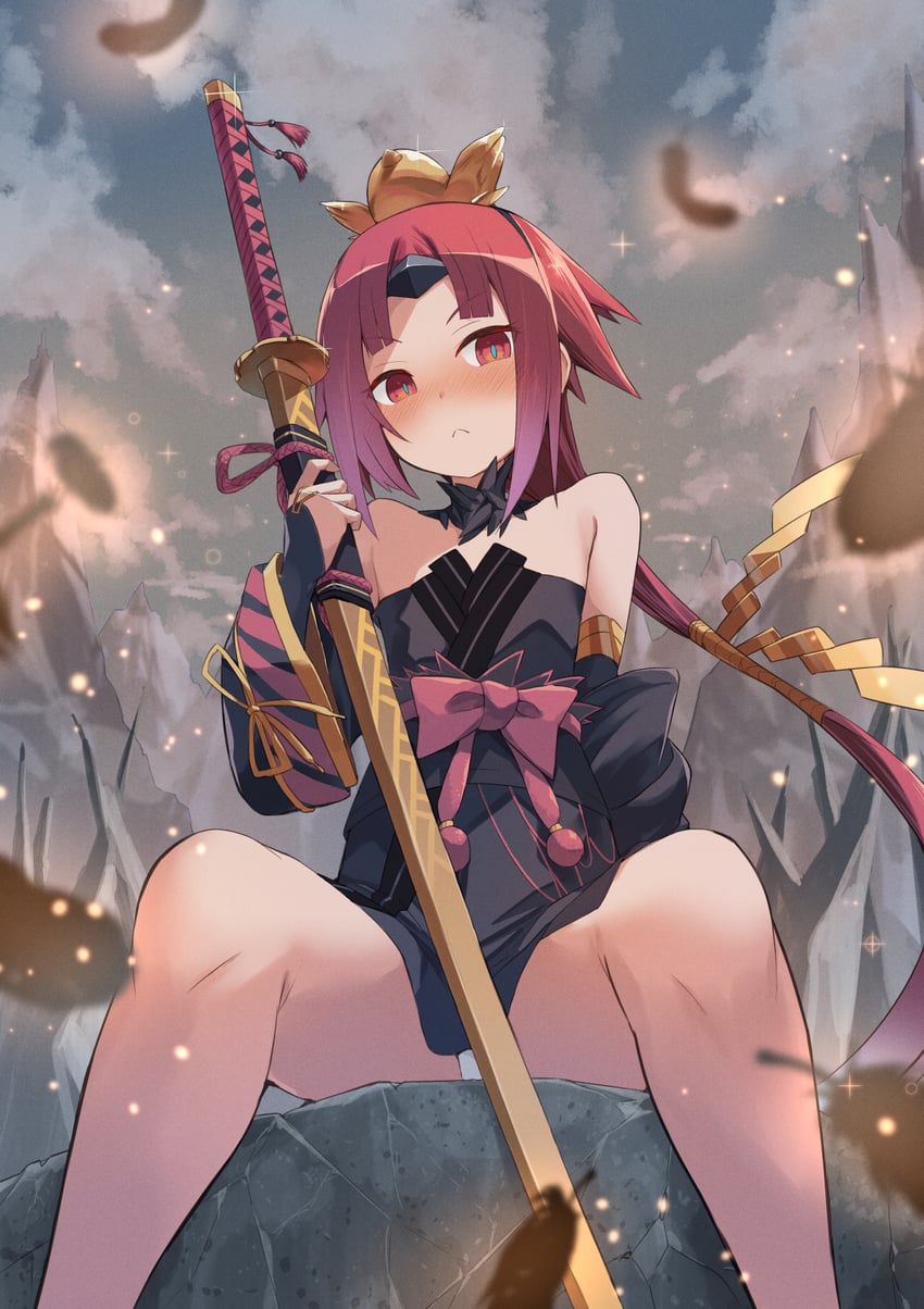 beni-enma and beni-enma alter (fate and 1 more) drawn by nakami_chihiro