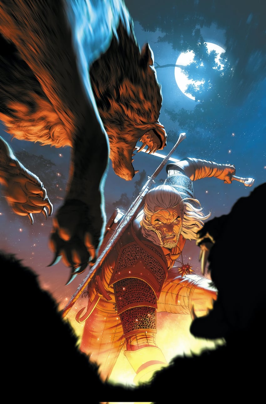 geralt of rivia (the witcher) drawn by mattia_de_iulis
