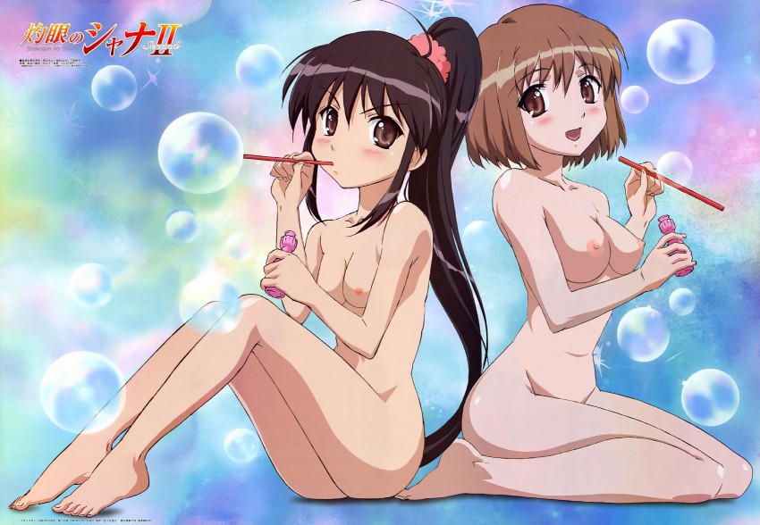 shana and yoshida kazumi (shakugan no shana) drawn by hasegawa_shin'ya