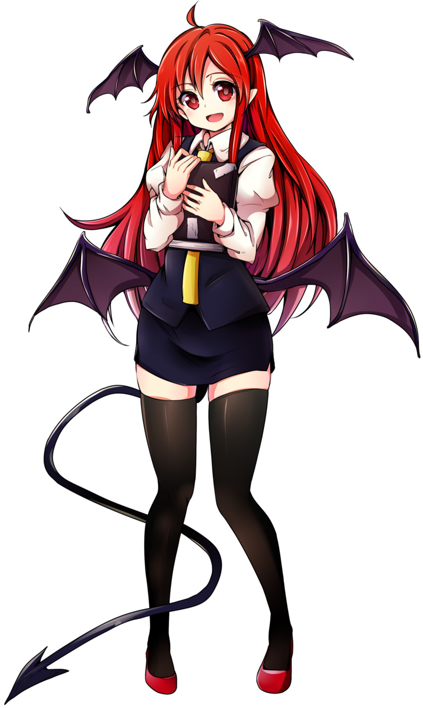 koakuma (touhou) drawn by baba_(baba_seimaijo)