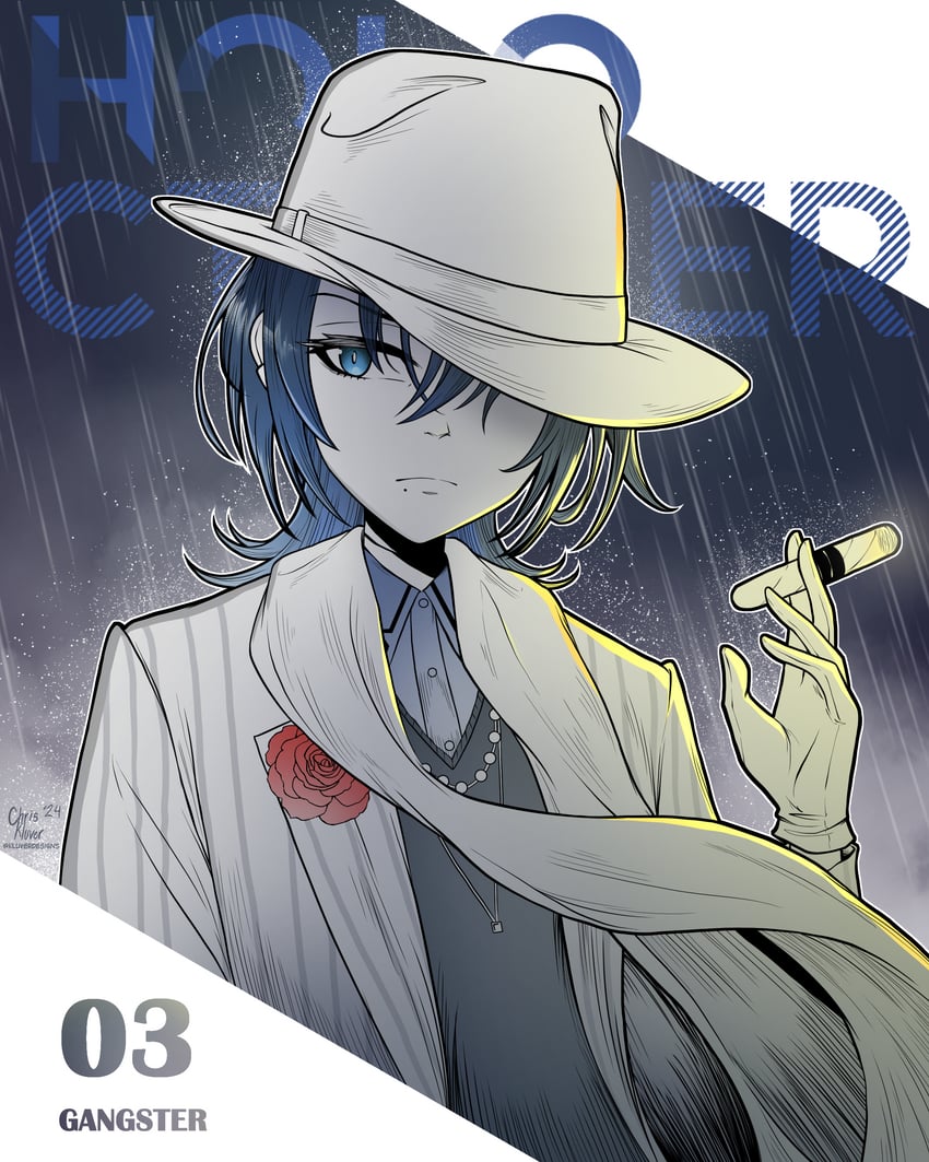 hiodoshi ao (hololive and 1 more) drawn by kluverdesigns