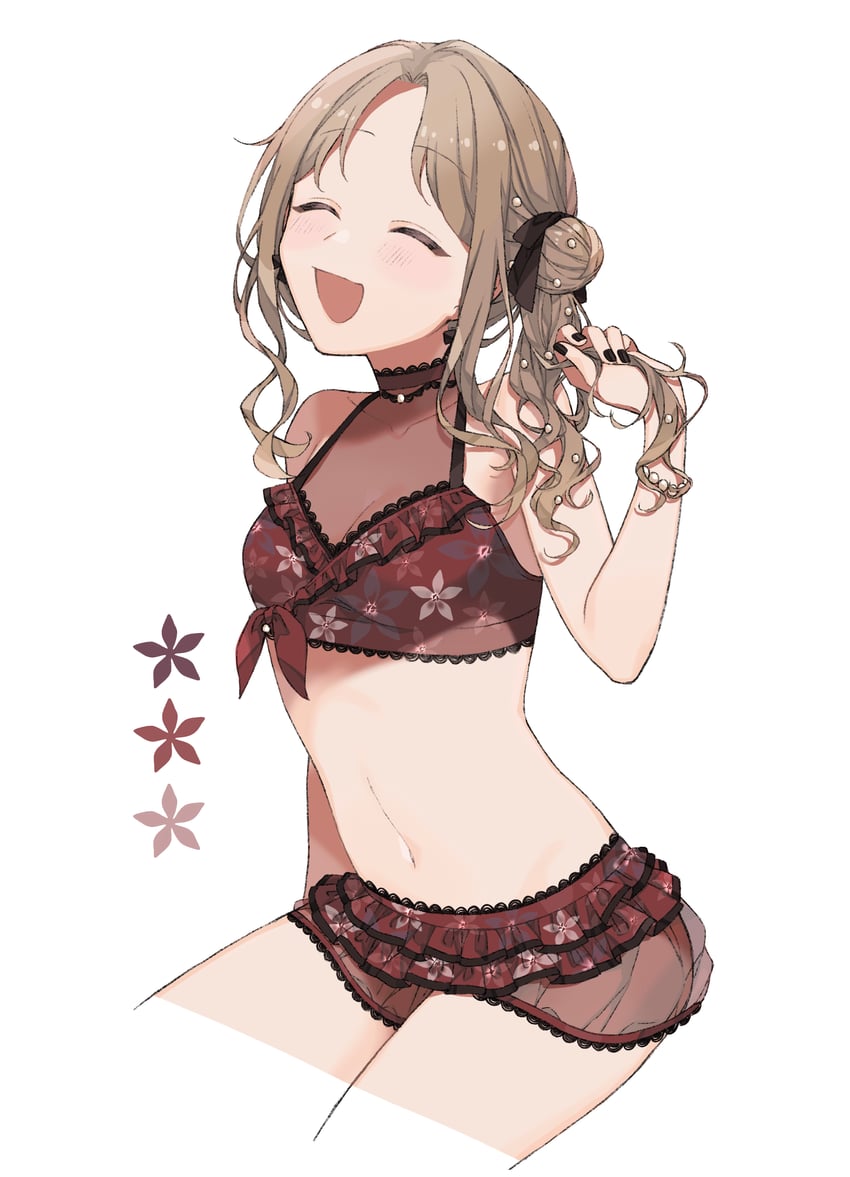 ichikawa hinana (idolmaster and 1 more) drawn by higawari_(higawarikn)