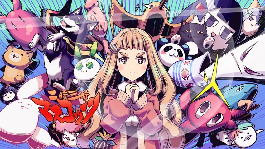 tsukino mito, higuchi kaede, sebastian piyodore, machita chima, amemori sayo, and 9 more (nijisanji and 2 more) drawn by shirogami_seisho
