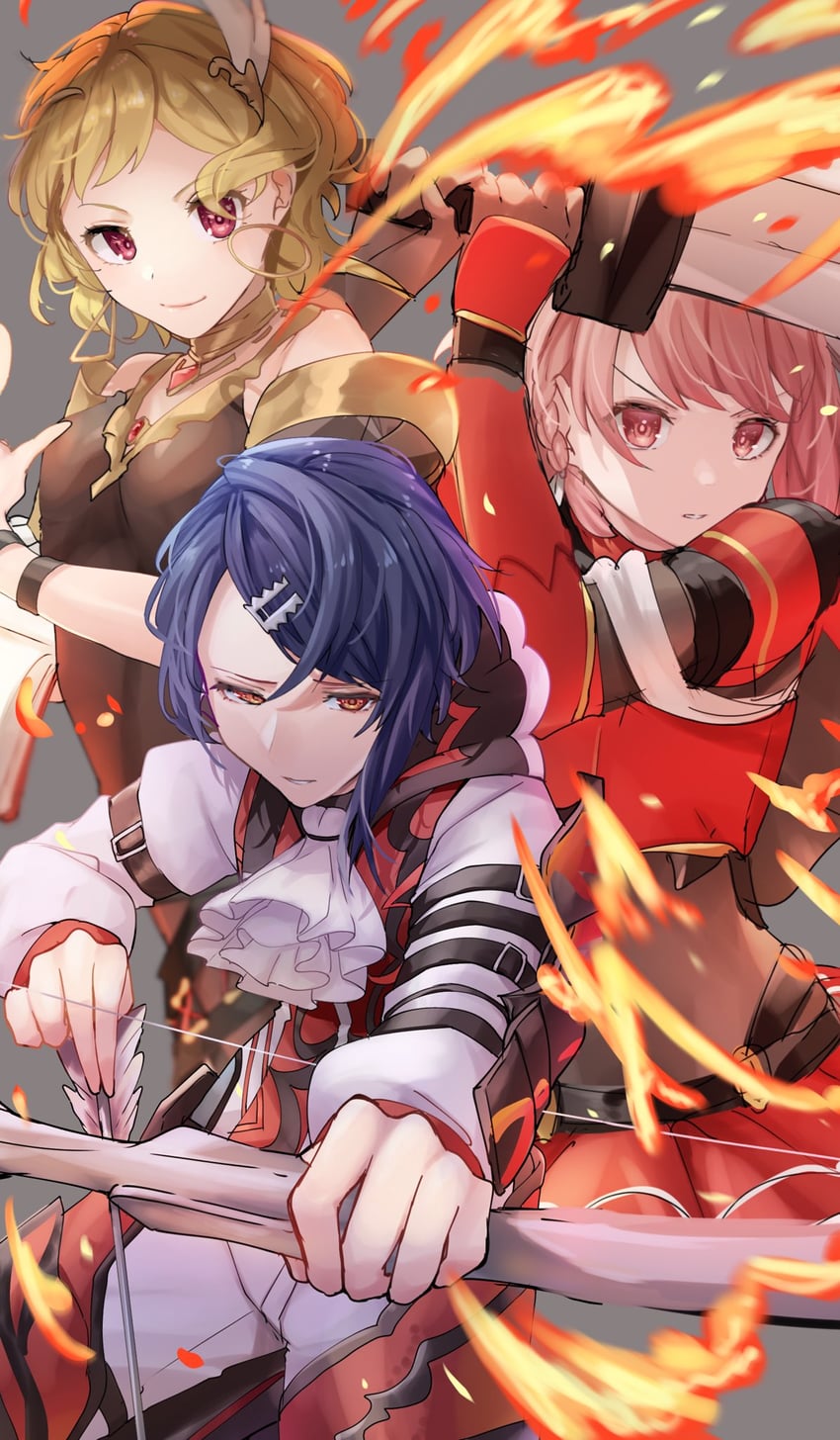 lapis, citrinne, and alcryst (fire emblem and 1 more) drawn by sakura_no_yoru