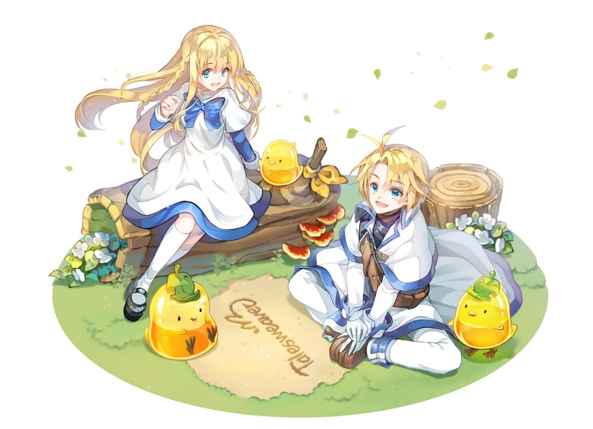 tichiel juspian and lucian kaltz (tales weaver) drawn by sian_(jred344)