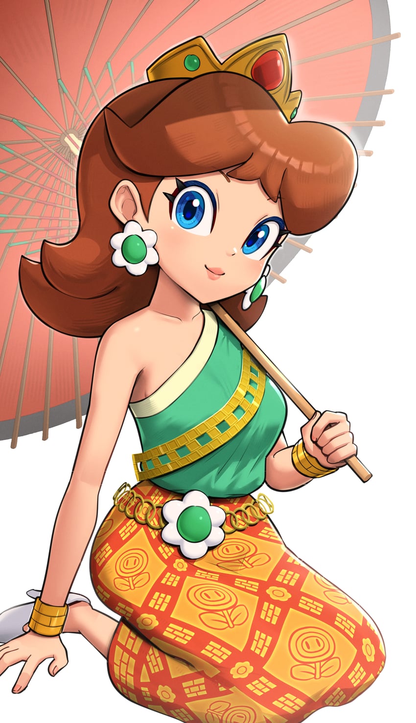 princess daisy (mario and 2 more) drawn by gonzarez