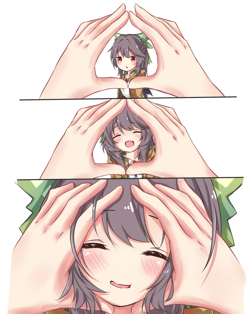 reiuji utsuho, wynn, and wynn the wind charmer (touhou and 1 more) drawn by feng_ling_(fenglingwulukong)
