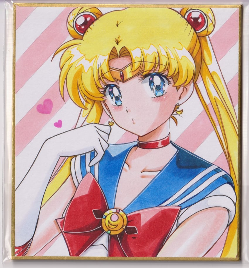 tsukino usagi and sailor moon (bishoujo senshi sailor moon) drawn by user_kztc4472