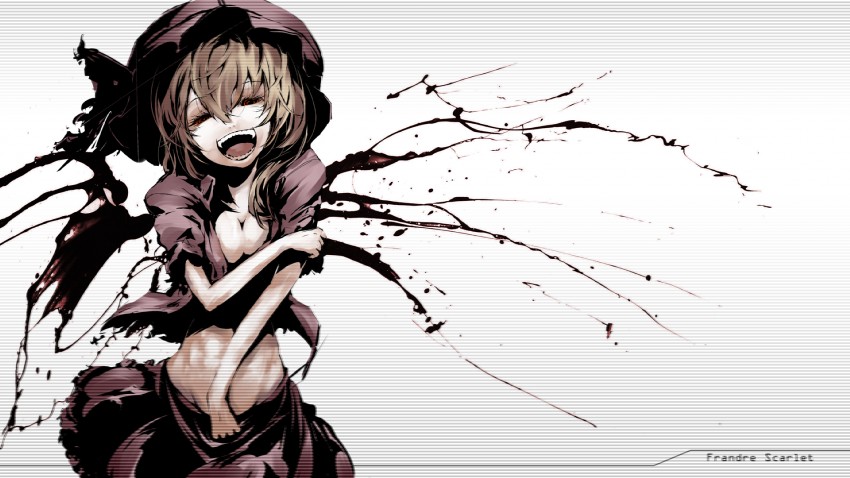 flandre scarlet (touhou) drawn by neichiru