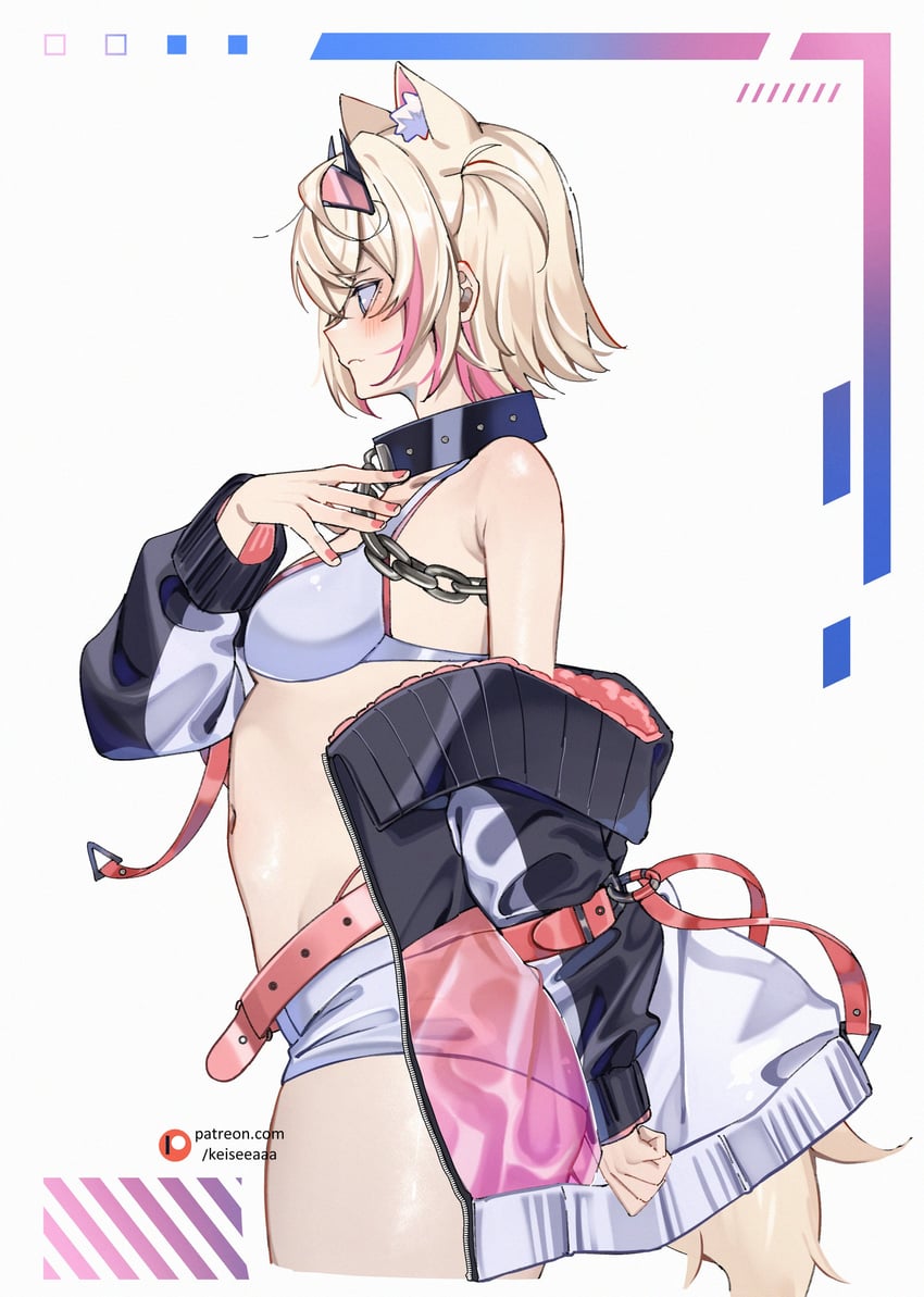 mococo abyssgard (hololive and 1 more) drawn by keisea
