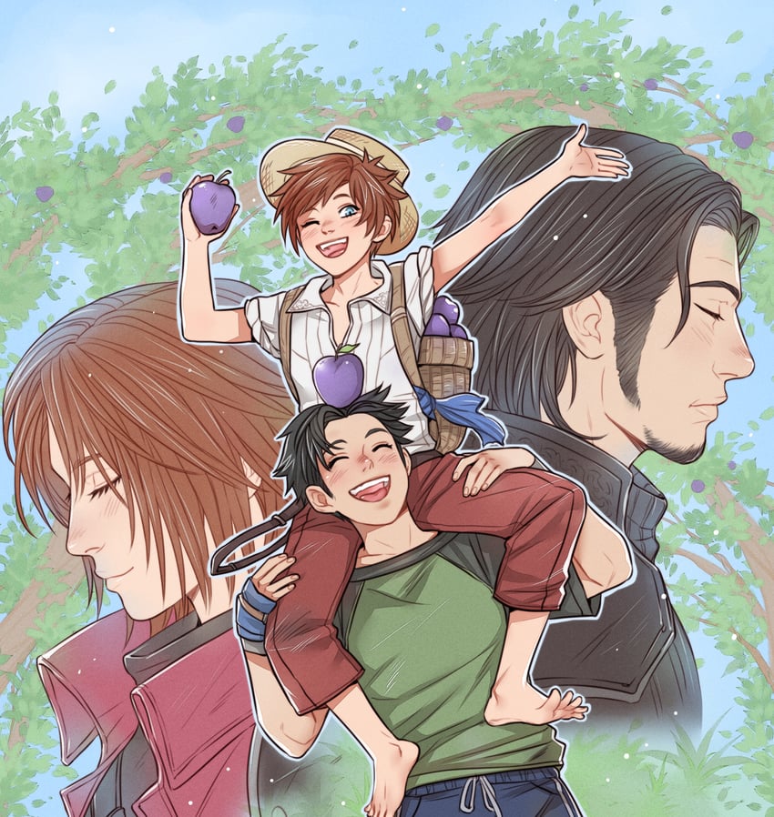 genesis rhapsodos and angeal hewley (final fantasy and 1 more) drawn by crylin6