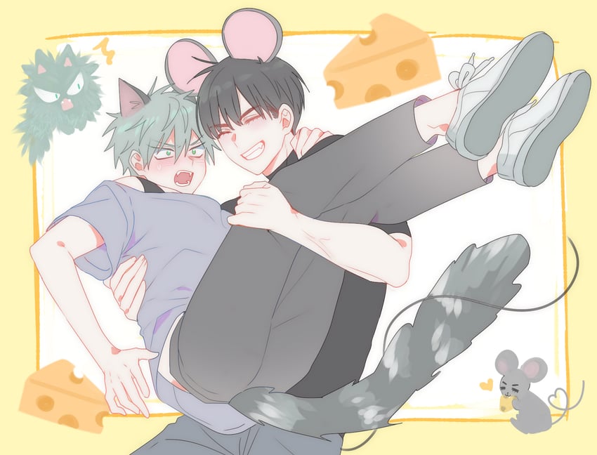 till and ivan (alien stage) drawn by mikan_(artist)