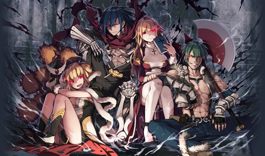 high priest, high wizard, assassin cross, whitesmith, kathryne keyron, and 3 more (ragnarok online and 2 more) drawn by len_(a-7)