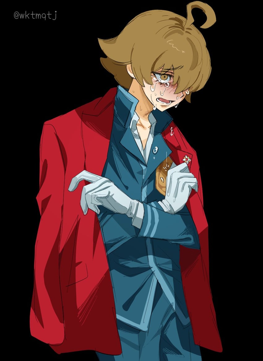 eustace winner (ace attorney and 2 more) drawn by wktmqtj