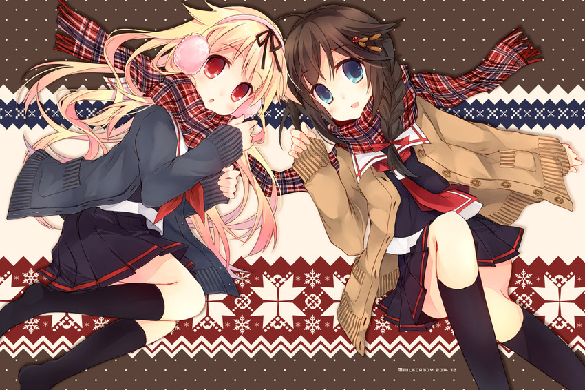 shigure, yuudachi, shigure kai ni, and yuudachi kai ni (kantai collection) drawn by suzushiro_kurumi