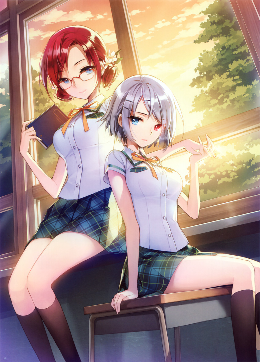 iri flina and vernika answer (sword girls) drawn by salt_(salty)