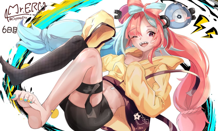 iono (pokemon and 1 more) drawn by mister_eru