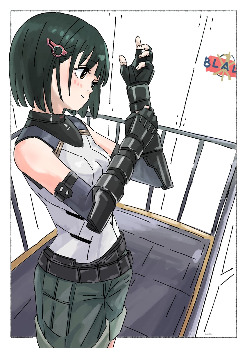 lin lee koo (xenoblade chronicles and 1 more) drawn by uzumi1201