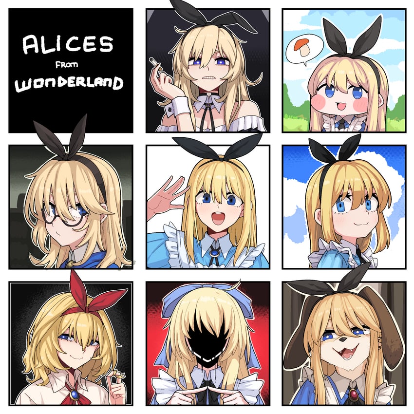alice margatroid and alice (touhou and 3 more) drawn by formicid