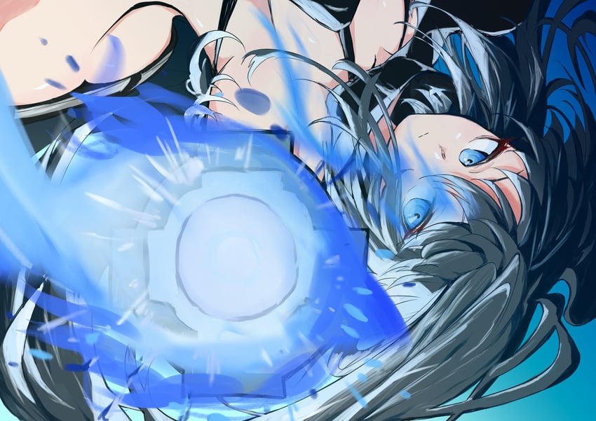 black rock shooter (black rock shooter) drawn by yihee_bttle