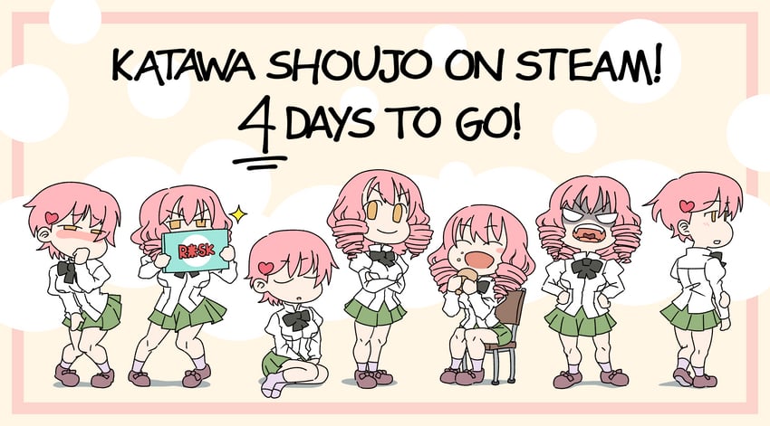 mikado shiina (katawa shoujo and 1 more) drawn by envelope_dev
