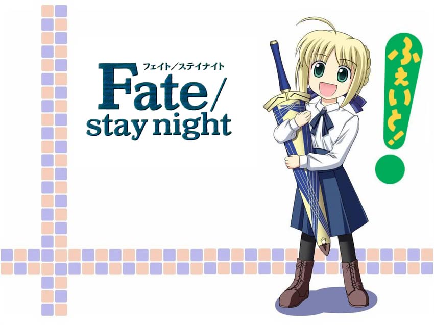 artoria pendragon and saber (fate and 2 more) drawn by kishi_nisen