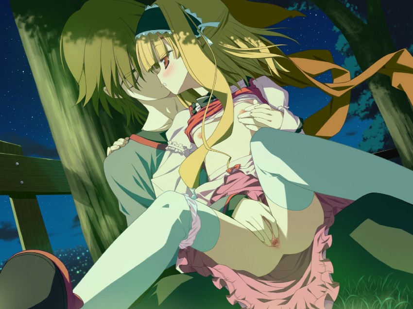 durandal fernek and alice alicetel fernek (wiz anniversary) drawn by shida_kazuhiro