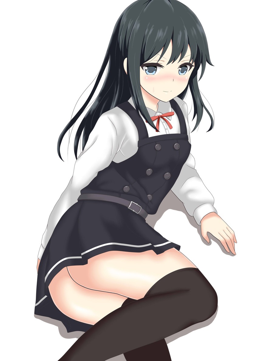 asashio and asashio kai ni (kantai collection) drawn by nendoroya