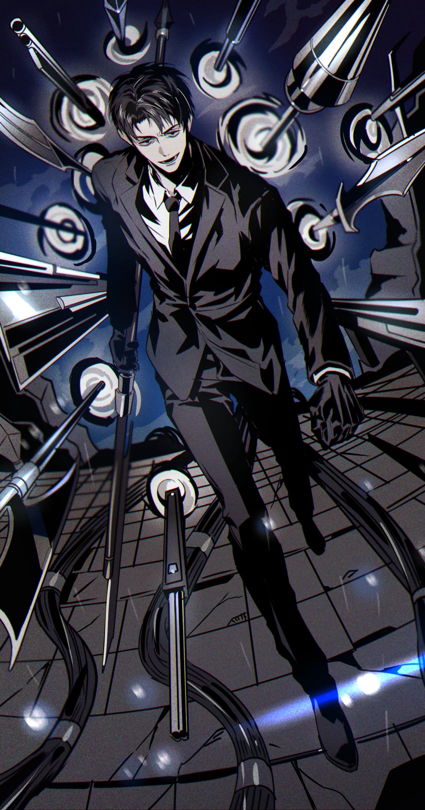 roland (project moon and 1 more) drawn by ryeon_(gs_oik)