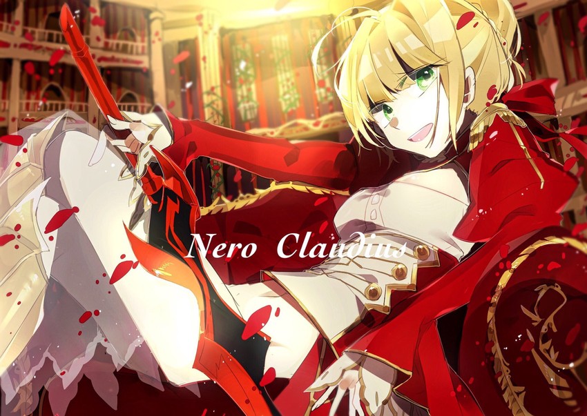 nero claudius (fate and 1 more) drawn by kino-cands